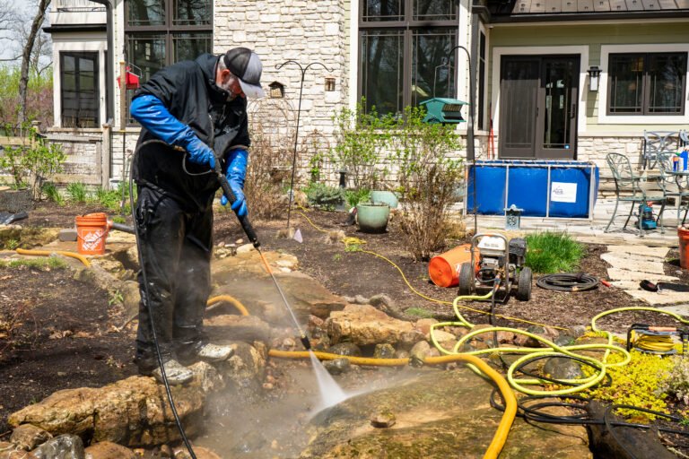 Water Feature Cleaning, Maintenance 