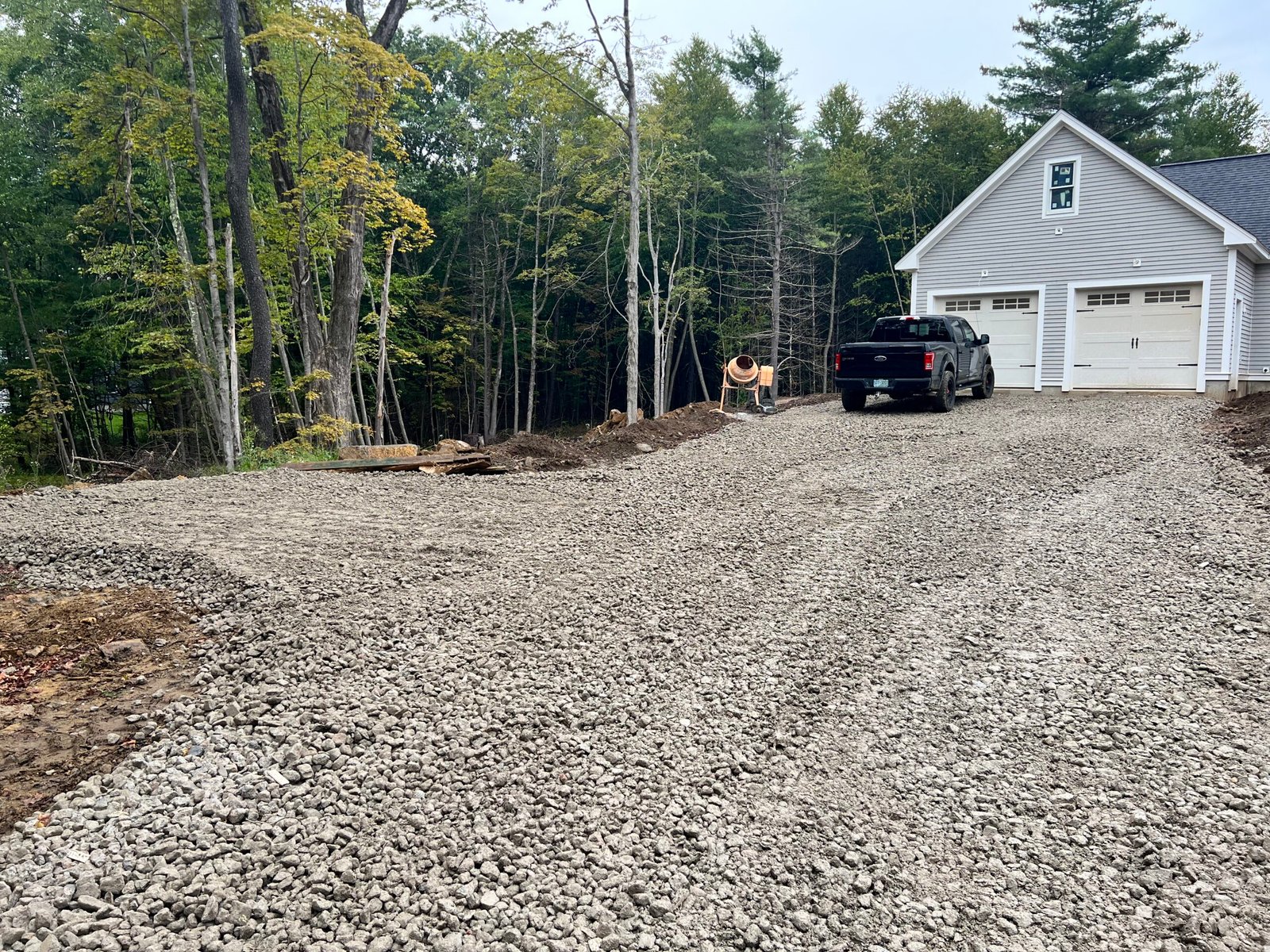 gravel driveway