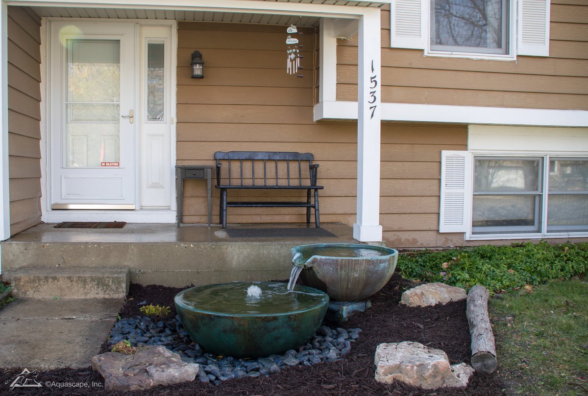 spillway bowl and basin entryway