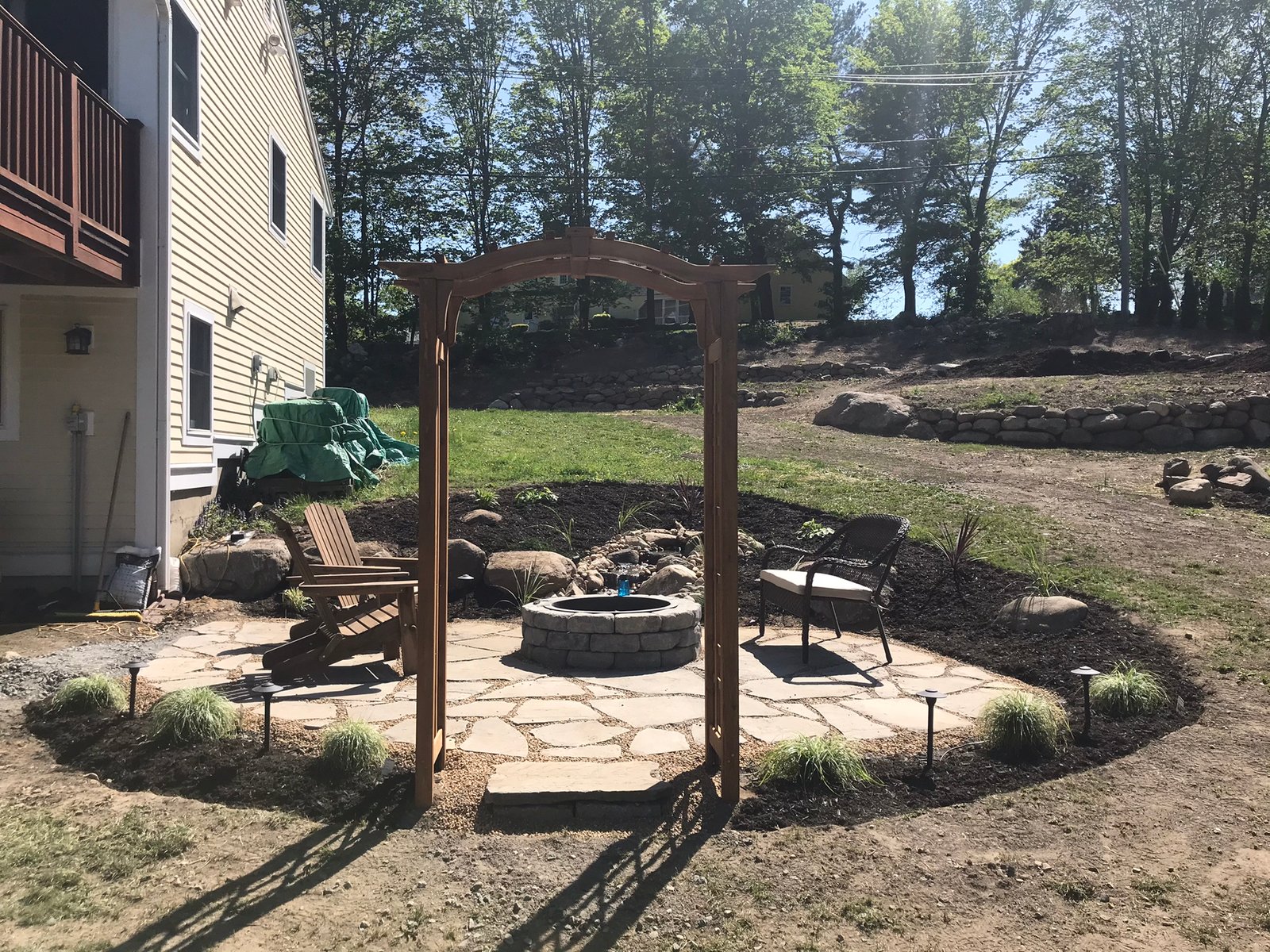 Topsfield Flagstone Patio